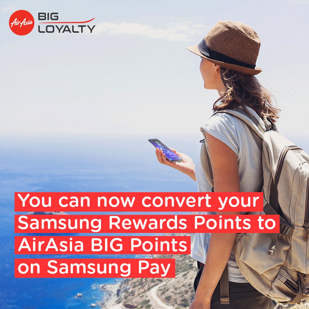 airasia rewards on Twitter "Calling all Samsung Pay users! You can now