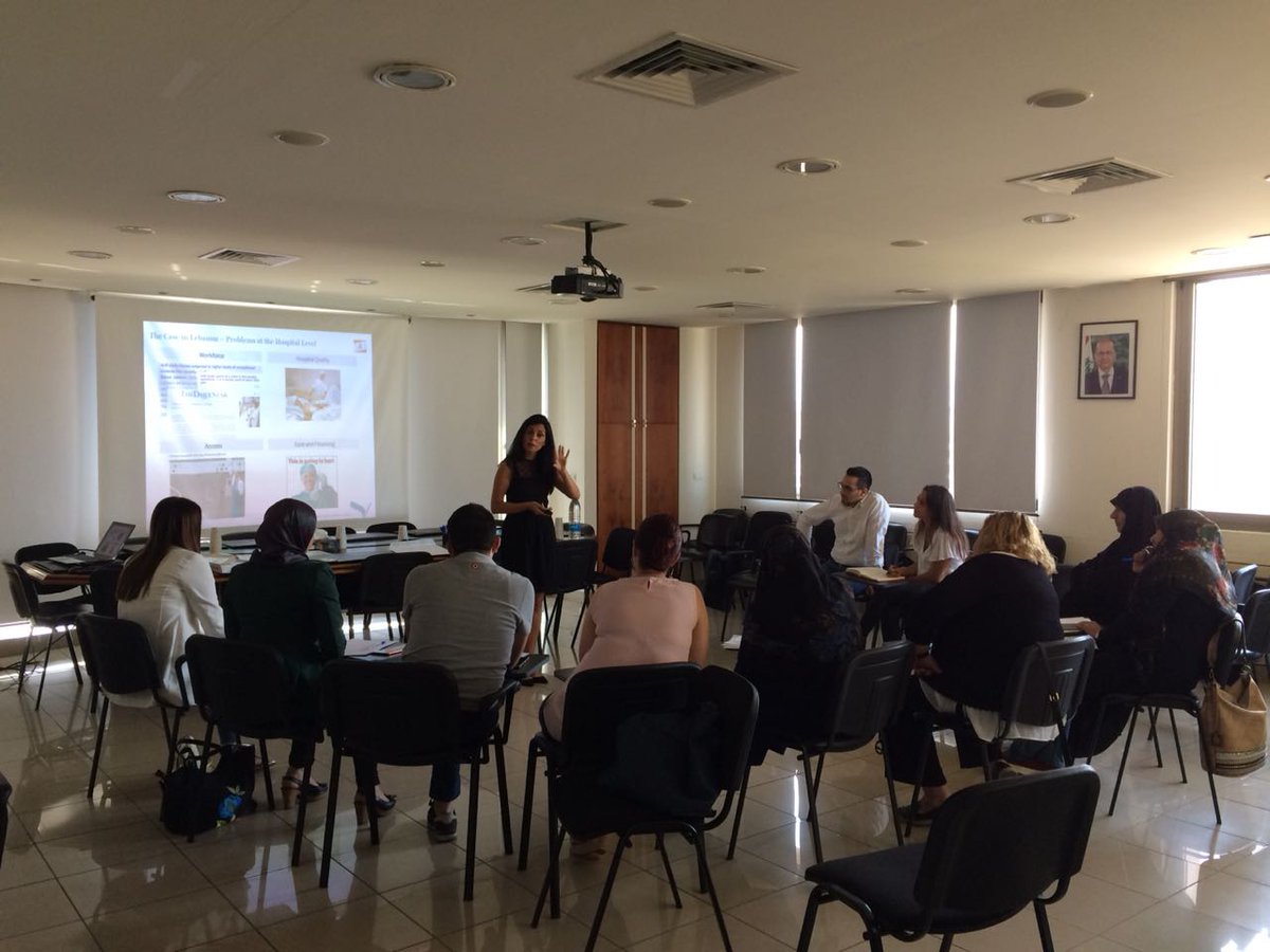 CAPADEV's tweet photo. In pictures: @CAPADEV's PEX workshops at the Syndicate of Hospitals in Lebanon. #CapadevPEX https://t.co/S2wo67TZJ0