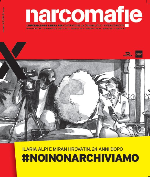 <a href="/Festambiente/">Legambiente FA</a> Rispescia GR #11Agosto #NoiNonArchiviamo #Narcomafie #IlariaAlpi e #MiranHrovatin <a href="/StefanoCiafani/">Stefano Ciafani</a> <a href="/feo_fabrizio/">paeselegalepaeseillegale</a> <a href="/EnrFont/">Enrico Fontana</a> <a href="/lmastrogiovanni/">Marilù Mastrogiovanni</a> <a href="/AntonellaNapoli/">Antonella Napoli</a> <a href="/fcavalli33/">Francesco Cavalli</a> <a href="/Becco_Giallo/">Edizioni BeccoGiallo</a> <a href="/BeppeGiulietti/">Beppe Giulietti</a> <a href="/FedeAngeli/">Federica Angeli</a> #DaphneCaruanaGalizia #JanKuciak  liberainformazione.org/2018/08/09/noi…