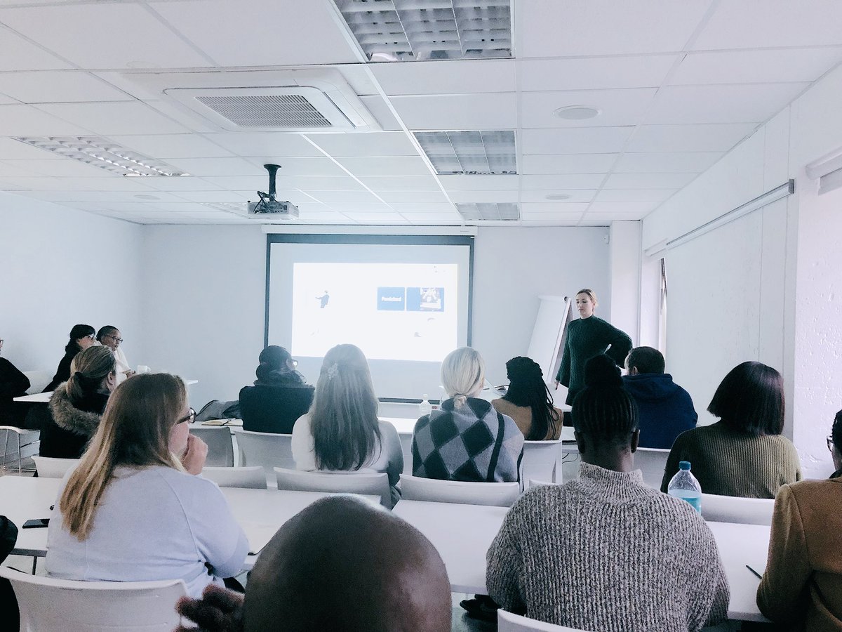 fleishmanZA's tweet photo. .@OdonovanClare takes us through the difference between an issue and a crisis, and the best practices to manage corporate reputation. #FHtraining https://t.co/d7sisByVXr