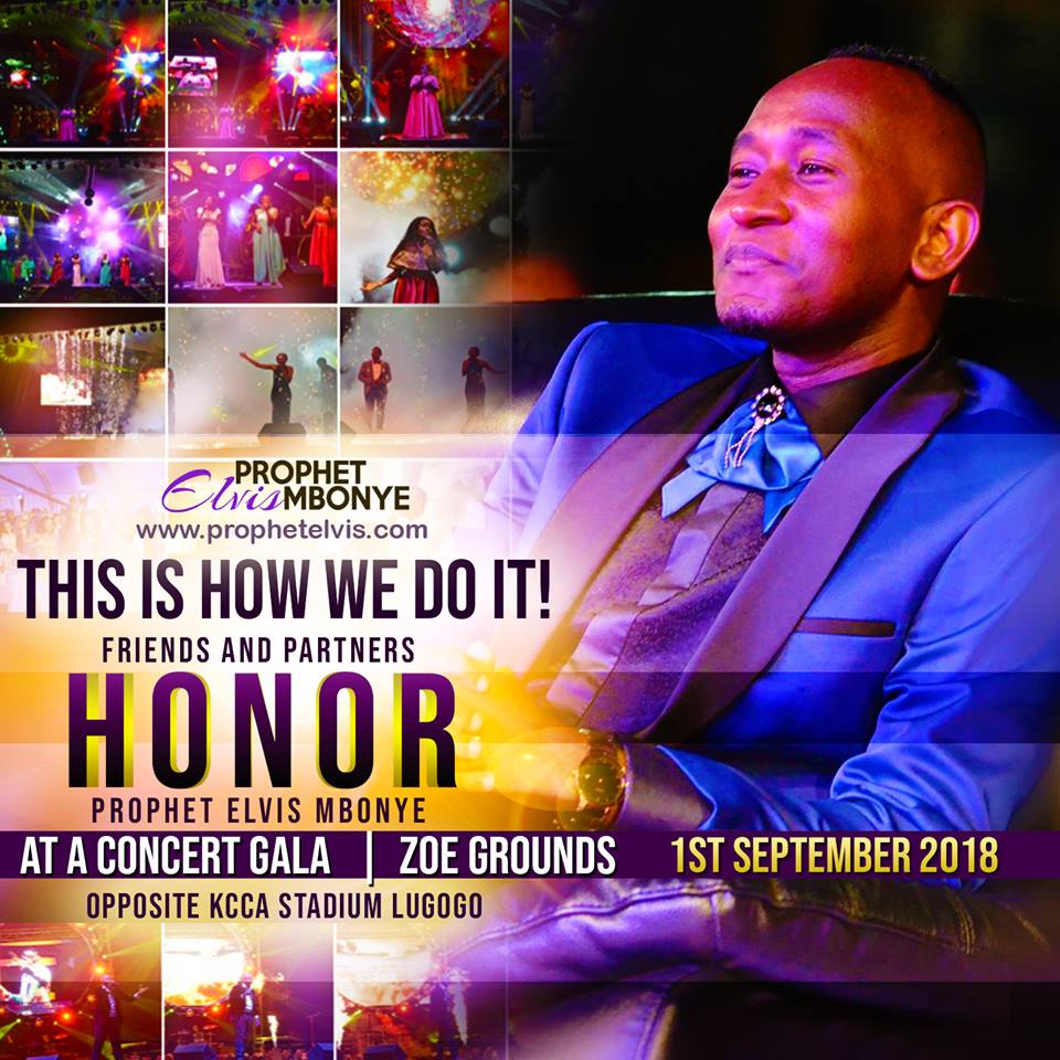 Prophet_elvis's tweet photo. Get ready!!
On September 01, 2018 we honor our beloved prophet, Prophet Elvis Mbonye in another historic gala concert such as never before witnessed!THIS IS HOW WE DO IT! Contact pr@prophetelvis.com for more information or to reserve a place at this historic event! 1 Timothy 5:17 https://t.co/94Ks2OPbjR