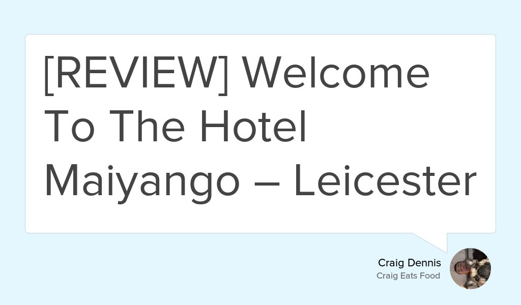 "Staying on the subject of food orchestra, as if by magic, my waiter came and took my finished bowl as..." goo.gl/EwfMWP #Hotelmaiyango #Foodreview