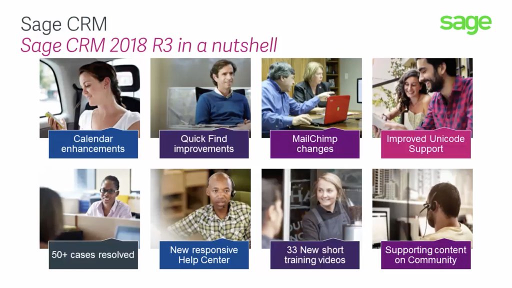seanmdotnet's tweet image. #SageCRM 2018 R3 has been released to the regions. Thumbs up to the Calendar enhancements. #UXImprovements #50plusFixes