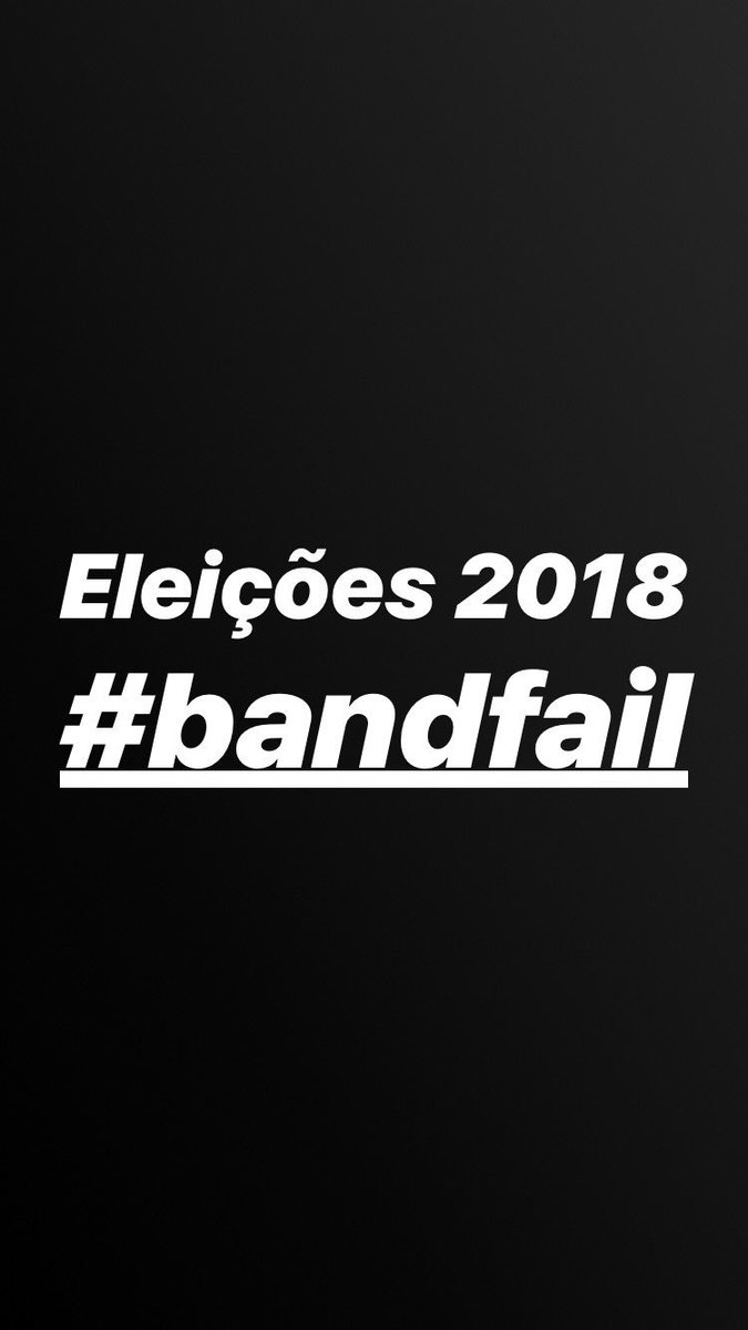 GlauMaurano's tweet photo. #DebateBand #Debate2018 #debatenaband #debatenaband2018 #eleicoes2018 #Eleições2018 NÃO perdi meu tempo. Sem @joaoamoedonovo e com Daciolo e Boulos???!?? Para mim isso não é democracia, e nem vale minha atenção! #bandfail @redebandeirante @BandTV https://t.co/idbwZXfOAg