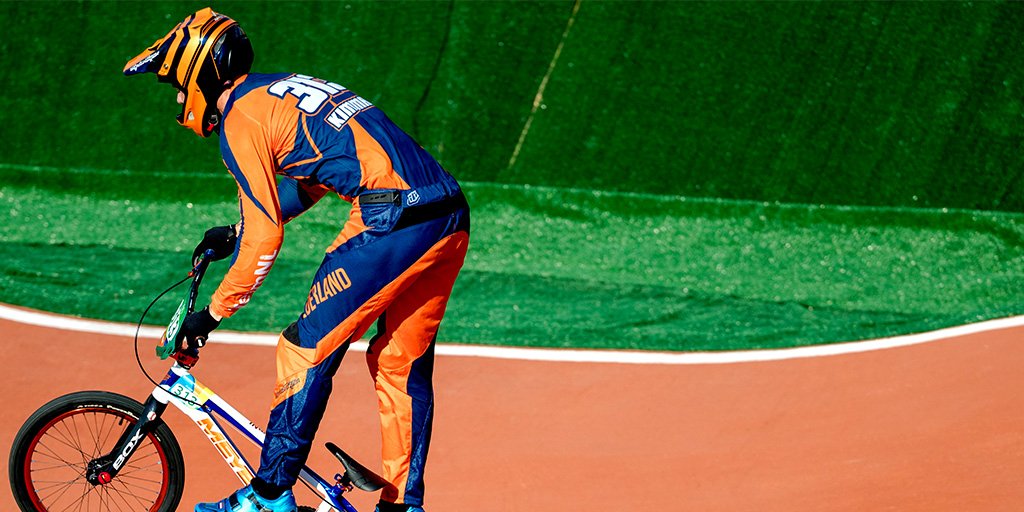 Oranje kansen en spektakel 💥 op het EK BMX, dat vandaag en morgen wordt gereden in Glasgow 🏴󠁧󠁢󠁳󠁣󠁴󠁿. Go TeamNL 💪!