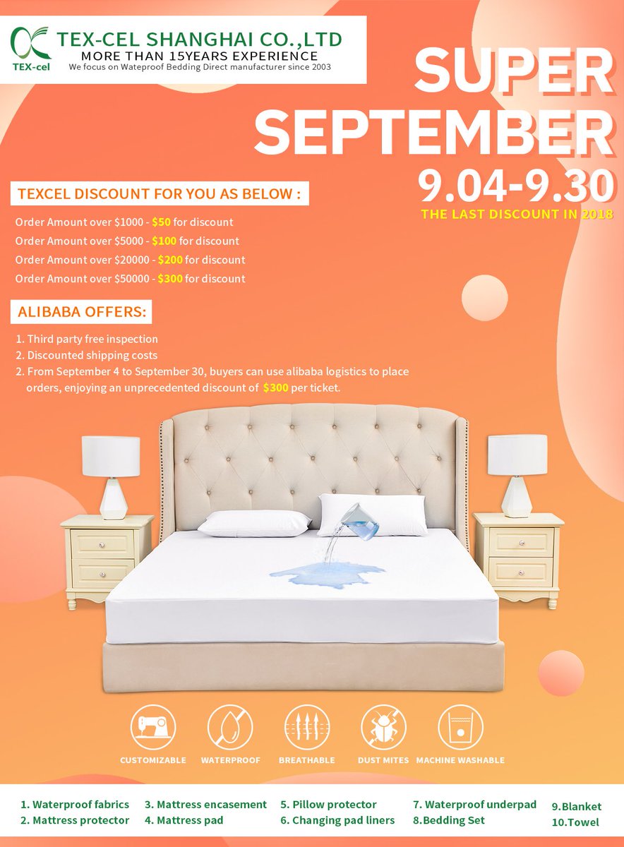 MattCheung5's tweet photo. hello my friends, for its coming Super September online purchase promotion, we will give our discount for all of our products!!!! It’s the biggest promotion on our Alibaba platform This year! My dear customers, you cannot miss it! https://t.co/Ge34zzcMzT