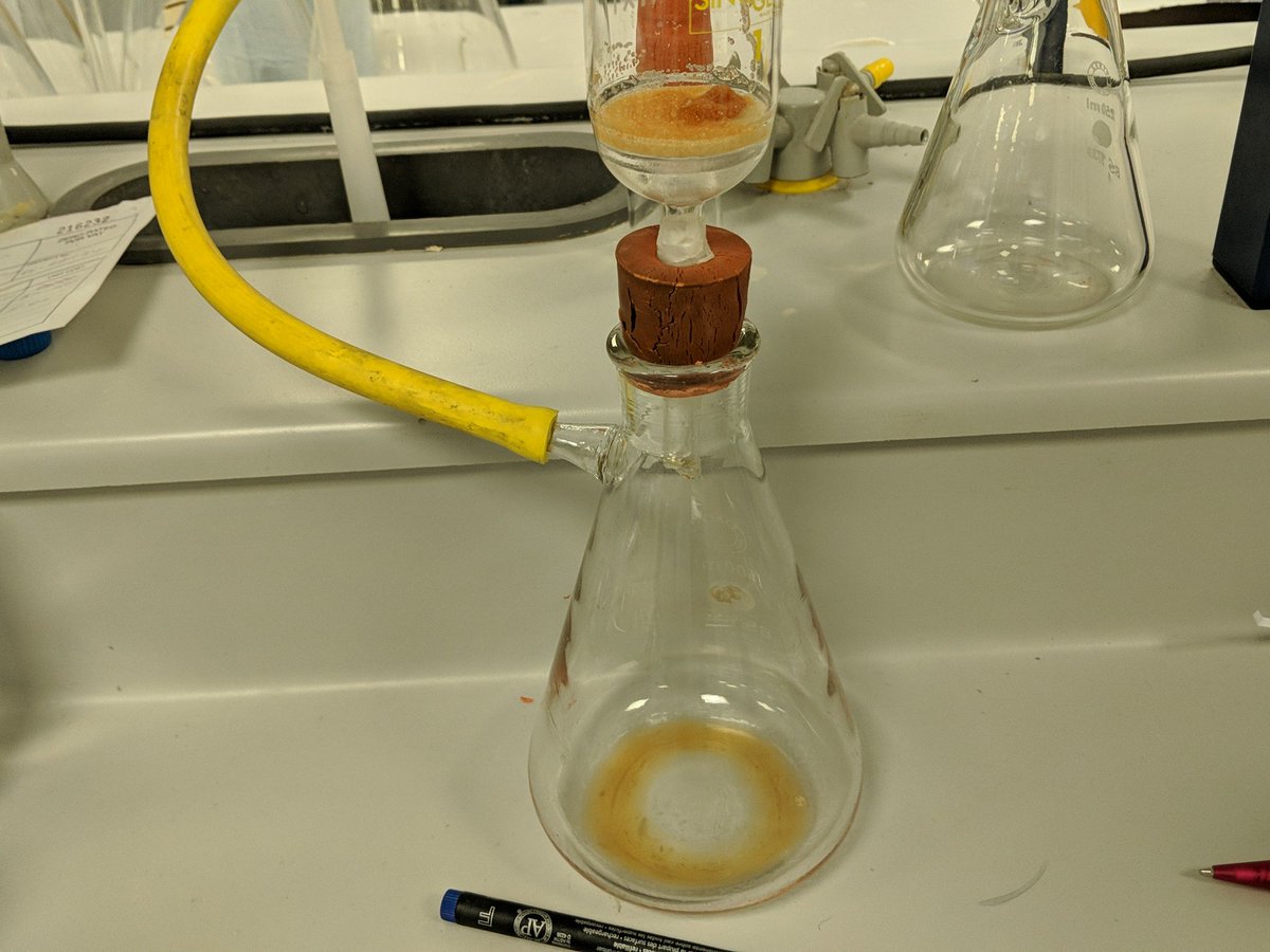 Anyway, on the science front (because that's why you're here for  #PhD365), I'm doing the last stage of solid phase peptide synthesis - cleaving the peptide (the thing I want) from the resin (stuff I don't want but what the synthesiser attaches the peptide to).