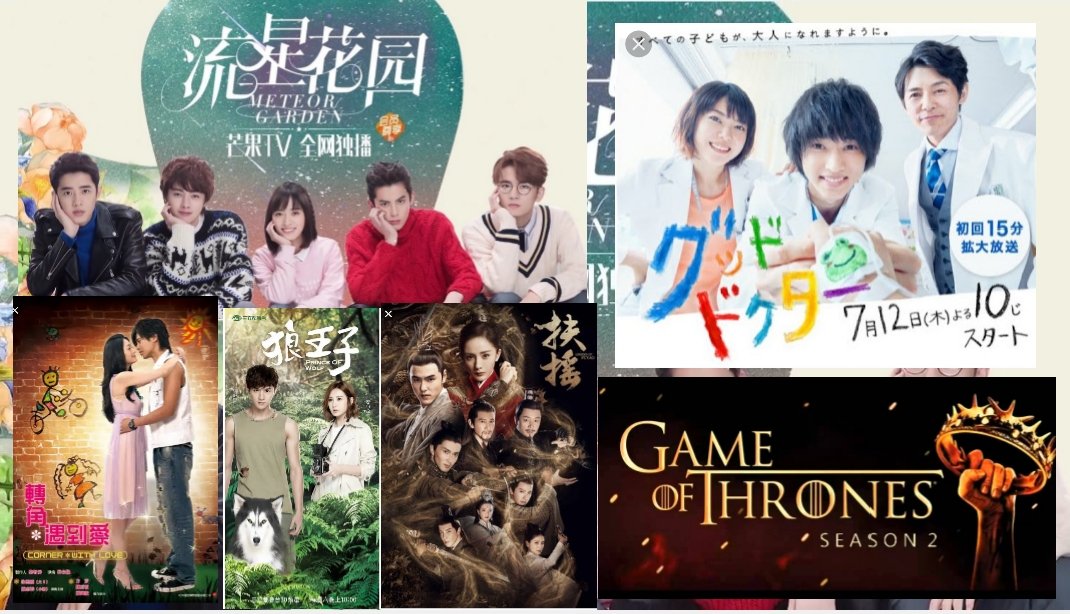 KaiKailucky's tweet photo. ทุกวันนี้เวลา 24 ชั่วโมง ไม่เคยพอ.....
ไม่เคยพอสำหรับดูซีรีส์ 😁😆😂😅
ปล. ซีรีส์เกาหลียังรอเรื่องใหม่
#Meteorgarden2018 #LegendofFuYao #GoodDoctorJapan #GamesOfThornesSeason2 #conerwithlove #PrinceOfWolf #ChicagoTypewriter https://t.co/fkqRhP9EO8