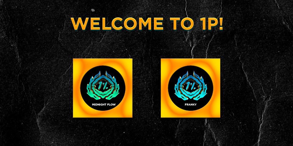 Below1Percent's tweet photo. Welcome the newest members to join the team @_MidnightFlow and @ayFrankyy! Make sure to show them some love with a follow! https://t.co/O9S2iOuvRs
