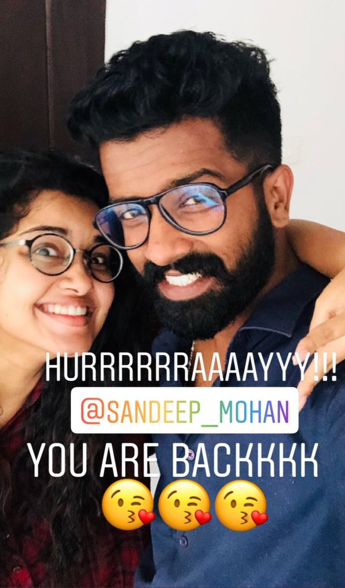 AnupamaAdmirers's tweet image. @anupamahere with #SandeepMohan 
#InstaStory