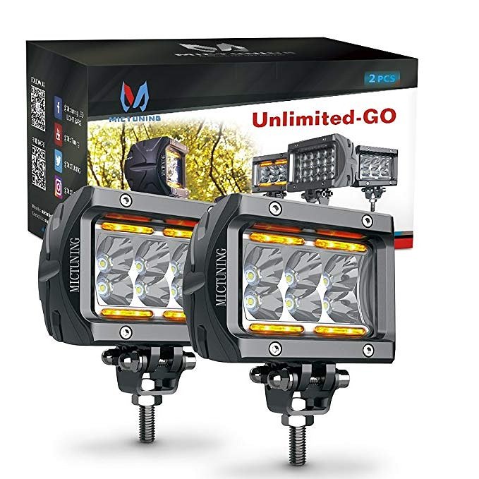 MICTUNING's tweet photo. 🔥🔥🔥🔥
LED Pods #MICTUNING Unlimited-GO 2Pcs 4 Inch 18W Off Road Spot CREE LED Light Bar 1620lm with Amber Ambient Light https://t.co/1jShS9bL9M 👍🔥‼️‼️mictuning #MICTUNING #duramaxtrucks #duramaxdiesel #duramaxnation #duramaxkings #duramaxcrew #CustomTrucks #DieselTrucks https://t.co/HfgpOGdKds
