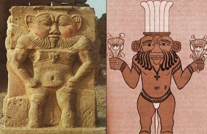 antinousgaygod's tweet photo. 10 Aug is feast day of Christian St #Bessus, #Egyptian God #Bes in disguise as patron of #soldiers, #children #fertility #childbirth #dance #music. A Bes shrine was located at the Nile where #Antinous died &amp; where #Hadrian founded #Antinoopolis. Bes henceforth intrigued Hadrian. https://t.co/MEKhdqrd1W