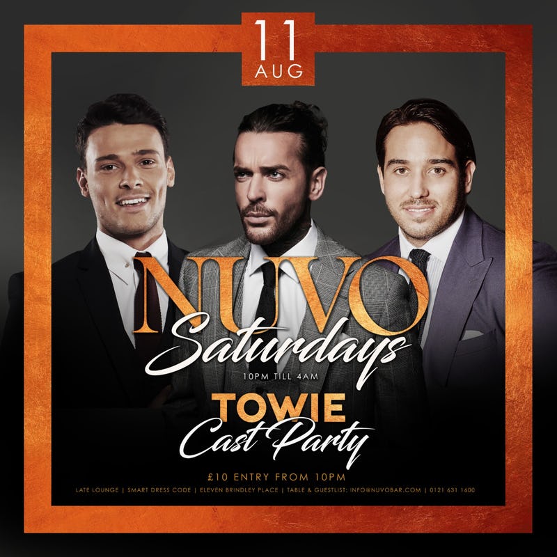 🌟THIS SATURDAY🌟 Ladies Night for TOWIE Cast Party 
FREE ENTRY FOR LADIES ON GLIST!

BOOK NOW➡️ nuvobar.com/dance/#whatson 

#Towie #Nuvo #SaturdayNight #Birmingham #LadiesNight