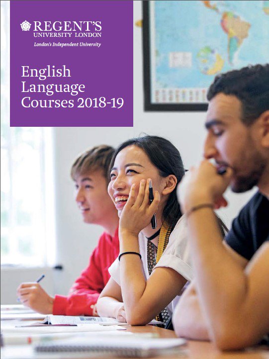 RegentsRILC's tweet photo. English Language Center 2018/19 brochure is available with a new look. You can download the digital brochure from the website very soon...  @regentsuni @ELGazette @englishuklondon  @englishuk @studyworldfair @JulianKRegents https://t.co/ER1xJMEzOR