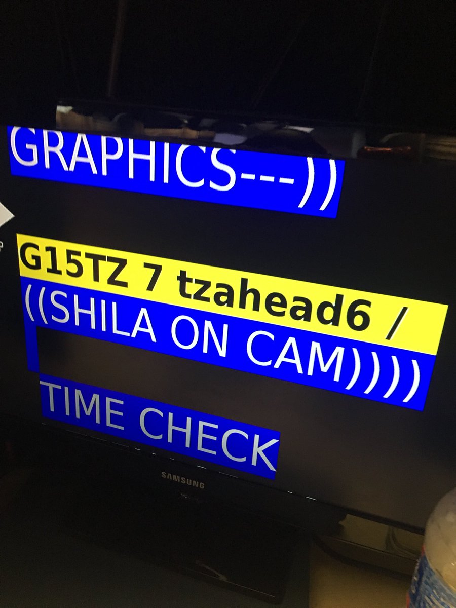 jendalton12's tweet photo. Oh wait... now @SheilaGrayTV has her turn.... she’s Shila! @Bob_Herzog Bobo and Shila! #teleprompterproblems https://t.co/2otuK4TnaT