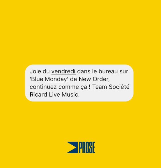 Ici on adore, <a href="/prosefm/">PROSE Radio</a> 
best radio in town > prose.fm