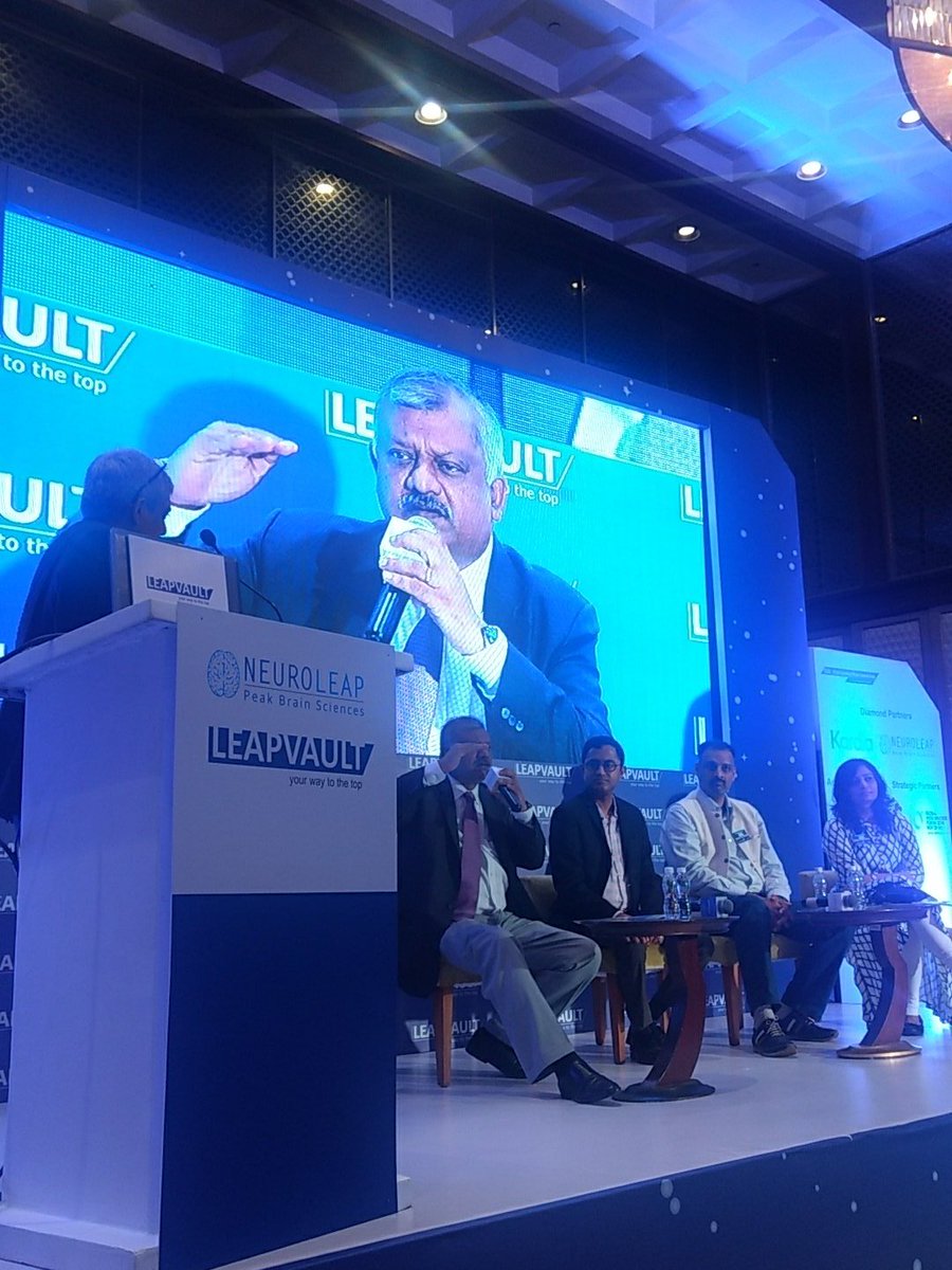 LeapVault's tweet image. Engaging the Millennials is essential  #RajatMathur #SanjayVerma #AnilMisra #ShivBhaskar #JasmineGupta @MorganStanley. @TataMotors @magicbricks @AIGinsurance @KotakBankLtd  #PeakBrainWithNeuroLeap #CLO2018  @CLOSummitIndia  @LeapVault @NeuroLeap #MentalHealth