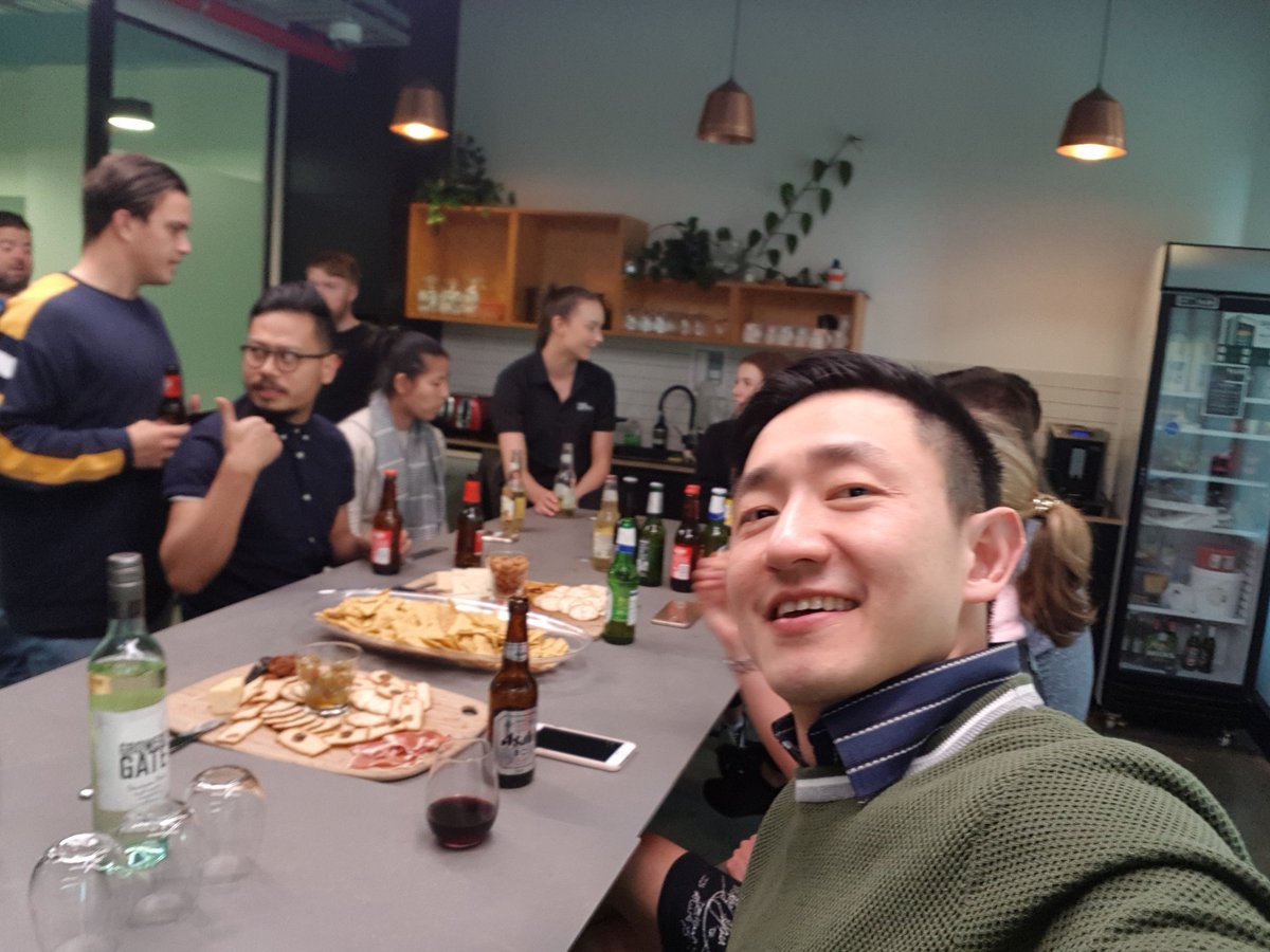 rextan's tweet photo. Friday drinks #flux #spacecube #networking #perthit https://t.co/CPtkBEWSU5