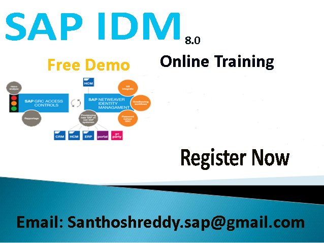 saponlineh's tweet image. Get a Free Live Webinar on #SAPIDM Online Training Free Demo by Industry Experts 
Register Here For Free Demo : goo.gl/6tnqg1