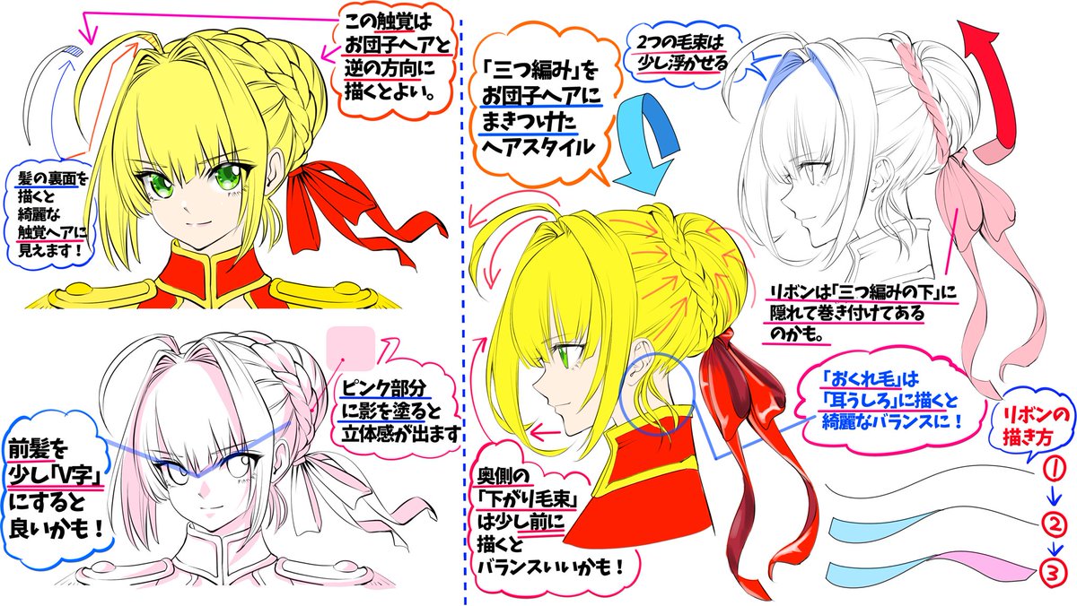 Twitter 上的 吉村拓也 イラスト講座 ネロの描き方 作りました 描きたい方がいれば 保存 ご自由に Fgo T Co Uhouaoxjo7 Twitter