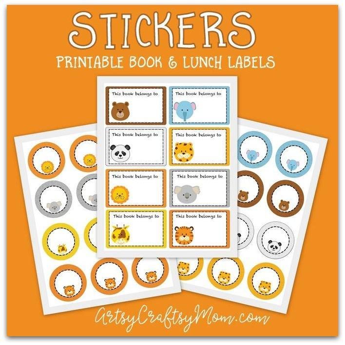 ArtsyCraftsyMom's tweet photo. Be organized and ready for school with these really cute animal labels. #Backtoschoolwithepson . These are best printed on an @epsonindia InkTank Printer like our L380 which provides excellent prints at just 7 paise for Black prints, 18 paise for Colour! https://t.co/yJYDQidRgb https://t.co/VMbS8b8YlJ