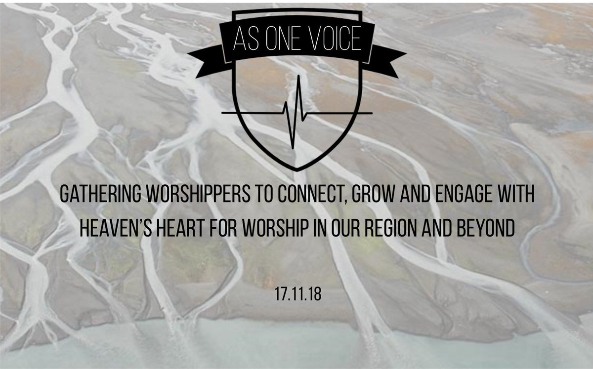CBCWorshipUK's tweet photo. #AsOneVoice is a conference for worshippers, not just musicians and singers.

We are gathering worshippers to connect, grow and engage with Heaven’s heart for worship in our region and beyond.

https://t.co/XaWI9bWDch https://t.co/3PJh2uR1Pk