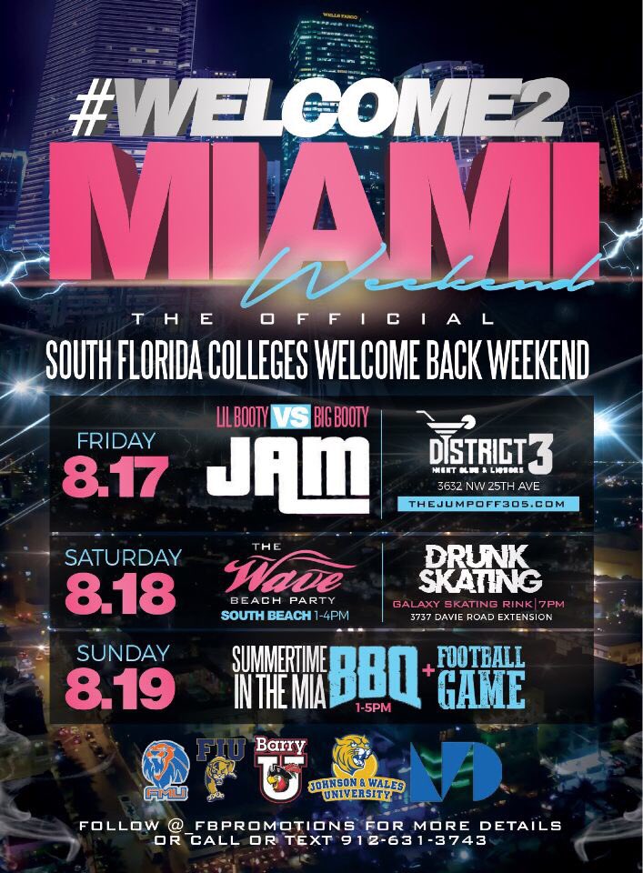 _fbpromotions's tweet photo. Where are all of the #fmu22 #flomo #flomo22 (I Hope Y’all Got Your Tickets For #LilBootyVsBigBooty (What Team Y’all On??) (Big Booty or Little Booty 🤔) https://t.co/MNW4yVk4J1