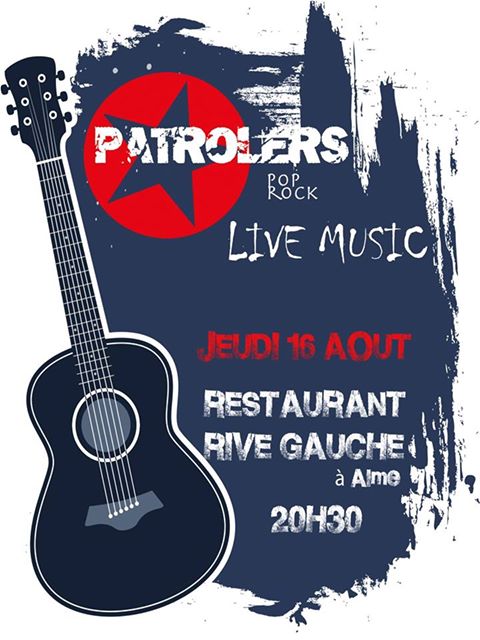 [J-6] Nous avons le plaisir de vous annoncer que les Patrolers seront là pour assurer la soirée concert pour la 1ère édition de la Nuit du Raft ! Réservez vite vos places !😃#anrafting #rafting #savoiemontblanc #laplagne