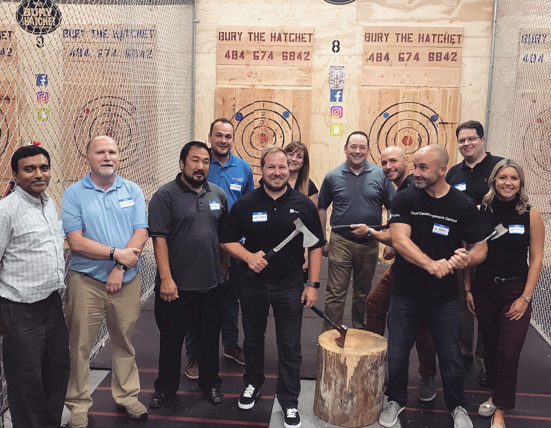 contourds's tweet photo. Thank you to everyone who came out to join Contour Data Solutions and @Datrium at our Axe Throwing Event. We hope everyone had an axe-cellent time! ⚒ #burythehatchet #networking #axethrowing #contourculture #contourdatasolutions #workhardplayhard https://t.co/Sgj9c81TPh