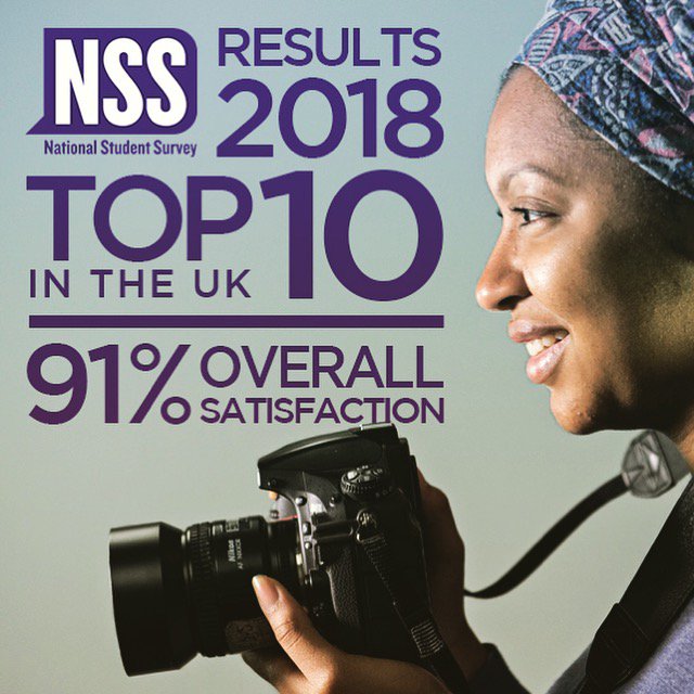 Keele_MCC's tweet photo. Media at Keele is ranked top 10 in the UK for overall satisfaction! ππ½ #mediaatkeele #mcckeele https://t.co/MrdiY1bRrd