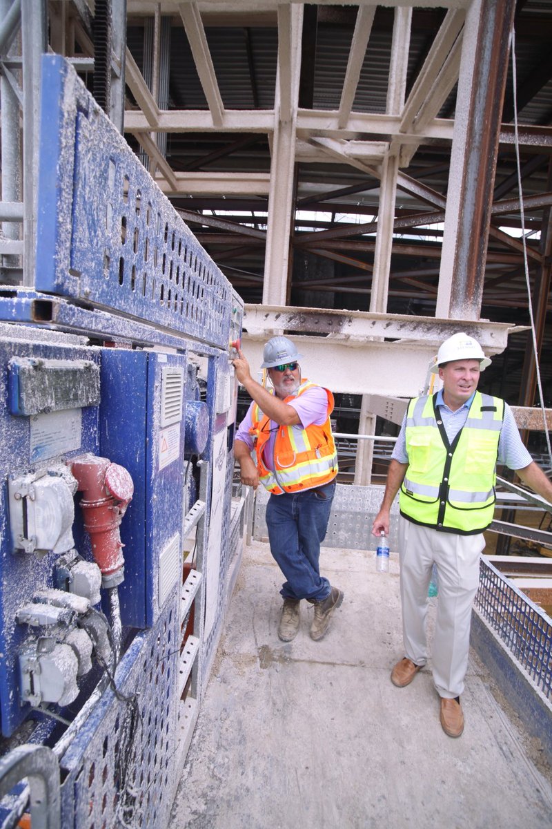 Stewart is at the <a href="/EastCarolina/">ECU</a> Dowdy Ficklen Stadium Topping Out Ceremony! Stewart performed Structural Engineering and Special Inspections services for the project.