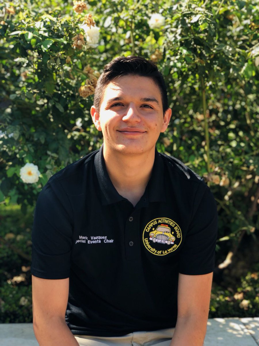 lavernecab's tweet photo. 🚖Meet the 2018-19 Cabbies!🚖
⠀⠀⠀⠀⠀⠀⠀⠀⠀
Hi, my name is Mark Vazquez! I am a sophomore Kinesiology major with an emphasis in health and human performances. As this year’s Special Events Chair, I’m excited to make ways for students to have fun and make good memories 🤙 https://t.co/aPHK7qgm3n