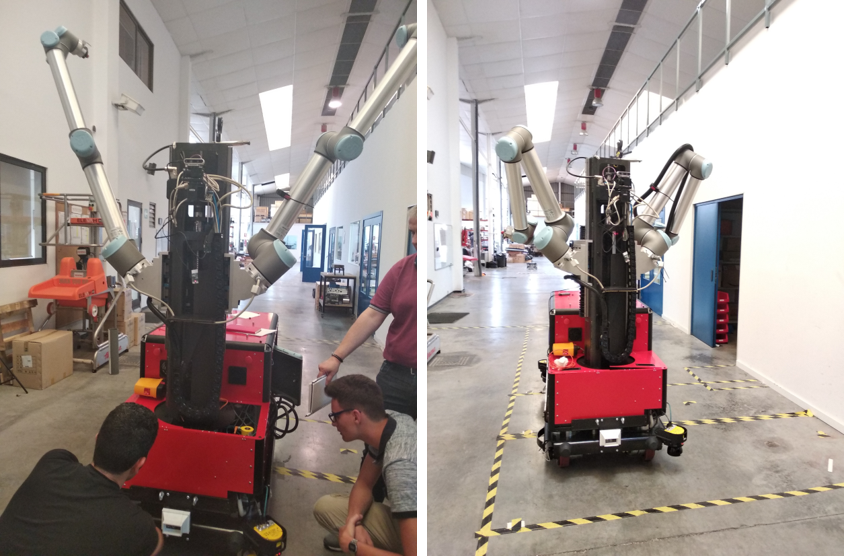 THOMASEUProject's tweet photo. @THOMASEUProject Mobile Robot Platform (MRP) is almost ready for getting new experiences in the automotive sector!  Stay Tuned!!
@EFFRA_Live @EU_H2020, @FoF_EU #InvestEUresearch🇪🇺 #H2020 #mobilerobotics https://t.co/DEpvB90mSC