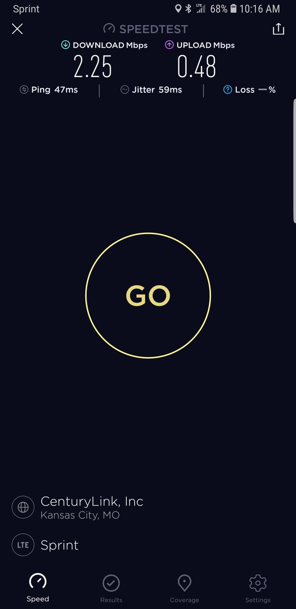 #sprint this is unacceptable when the rest of my peers are fully functional on other networks.