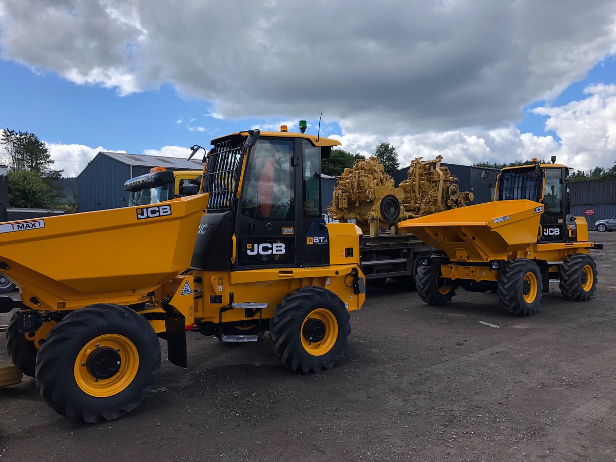TheWaltersGroup's tweet photo. First items delivered today from our latest package of equipment @holtjcb @JCBmachines #cabbed #sitedumpers https://t.co/F65uLRsw74