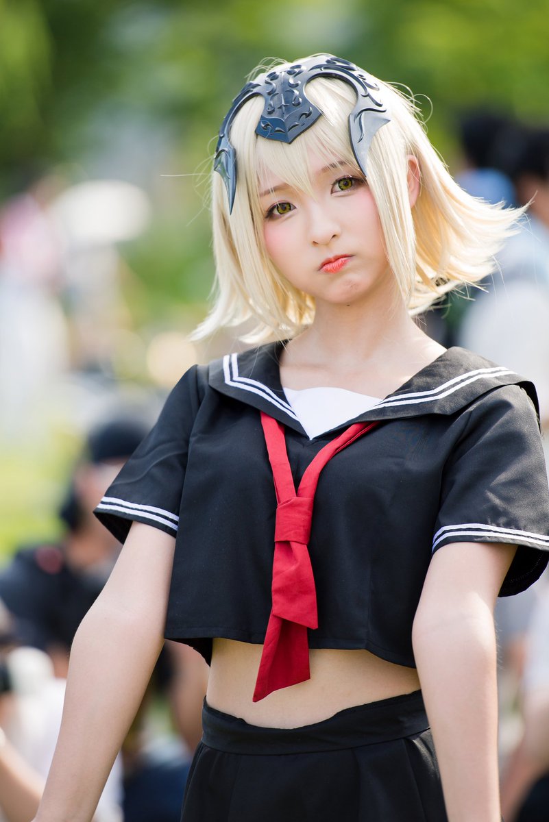 2018.08.10 コミケ94 1日目 FGO ジャンヌ・オルタ(制服Ver.) 神楽坂