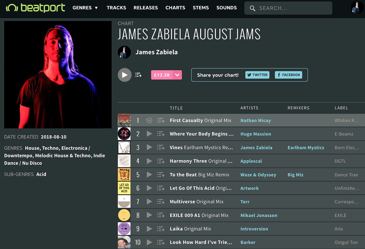 James Zabiela tweet media