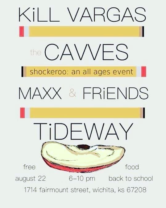 Two weeks away right here in the ICT. @KillVargasMusic <a href="/THECAVVES/">The Cavves</a> <a href="/Tide_of_the_way/">Tideway Music</a> <a href="/MaximumJamez/">Maximum James</a>