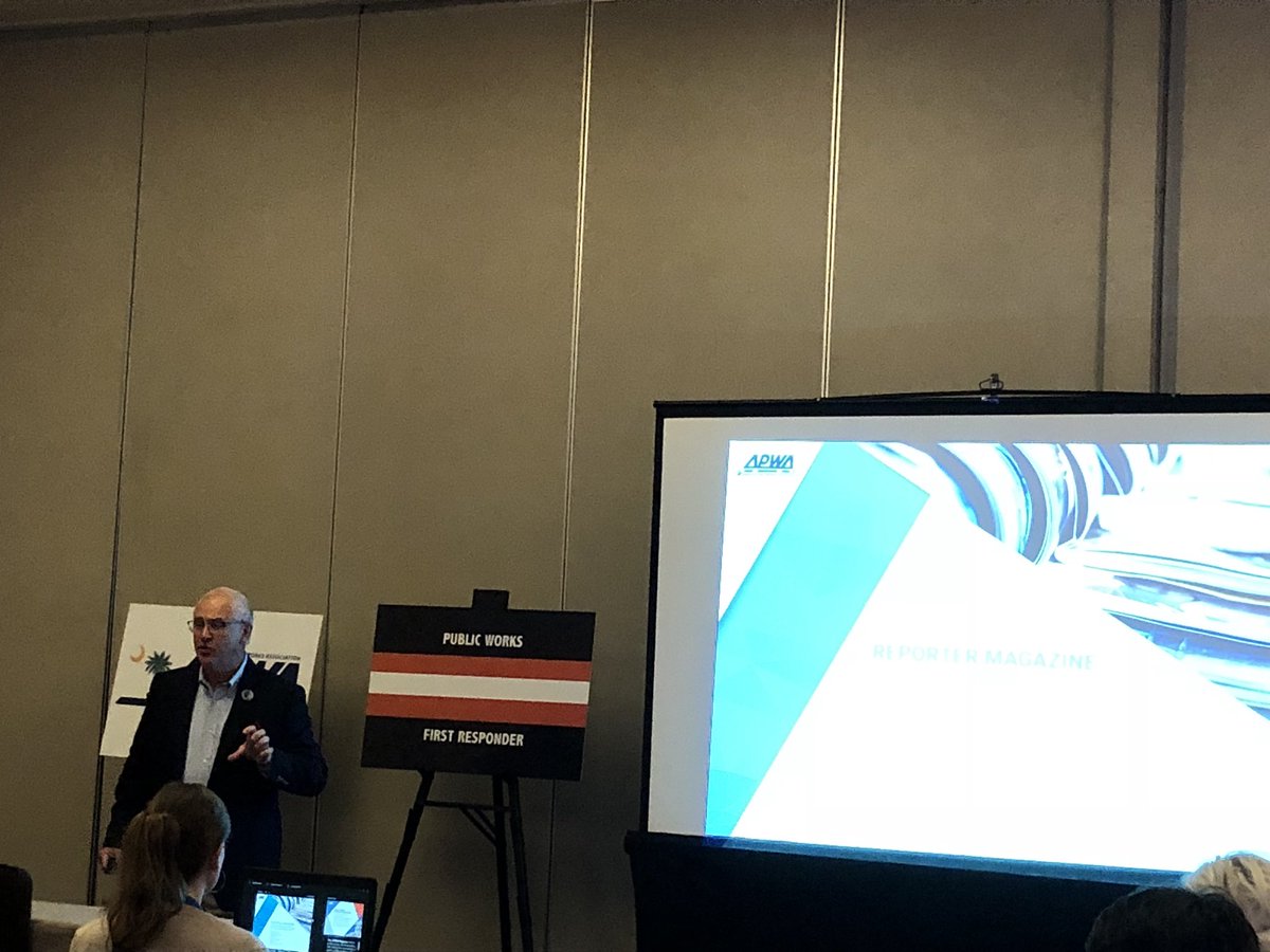 APWA Director of Environmental Management, Bill Spearman, shares APWA’s Strategic Plan with the South Carolina Chapter at their annual conference in Greenville.