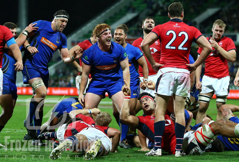 FIM_Photography's tweet photo. Another fantastic night of entertainment and great rugby @nibStadium as the @westernforce took on the #hongkongdragons in @Wsr #BeTheForce #FORvHKD #Rugby #WSR https://t.co/AMPktoUWFg