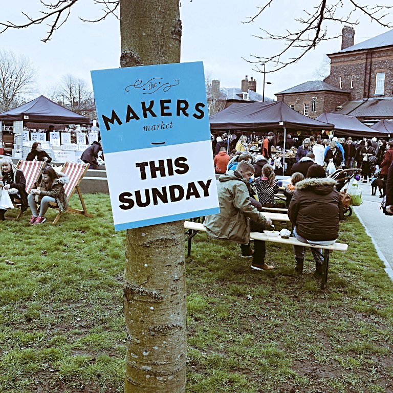 InstitutionBar's tweet photo. It's the Makers Market on Palmyra Square this sunday - Institution's doors will be open! Why not treat yourself to one of our fantastic cocktails on a sunday afternoon?! #makersmarket #warrington #palmyrasquare https://t.co/JwtV1tHLbK