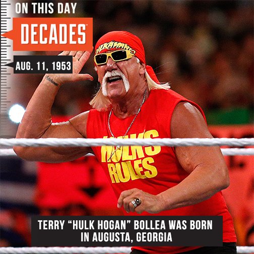 Happy Birthday Hulk Hogan! Who\s your favorite wrestler? 