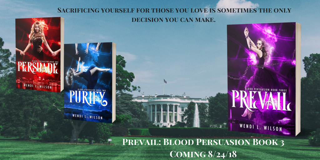 wendilwilson's tweet photo. 💞📖Coming August 24th! 💞📖
Sacrificing yourself for those you love is sometimes the only decision you can make.
Prevail: Blood Persuasion Book 3 #reverseharem #vampires #sortof #yalovin
https://t.co/iL22reVlGt https://t.co/yOQas6o9qW
