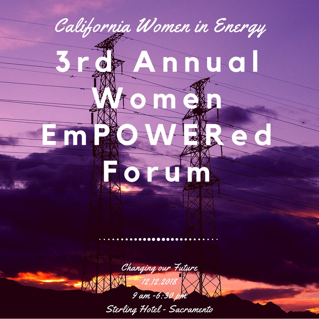 CaWomenInEnergy's tweet photo. Save the date! https://t.co/BFs7Uxyq62