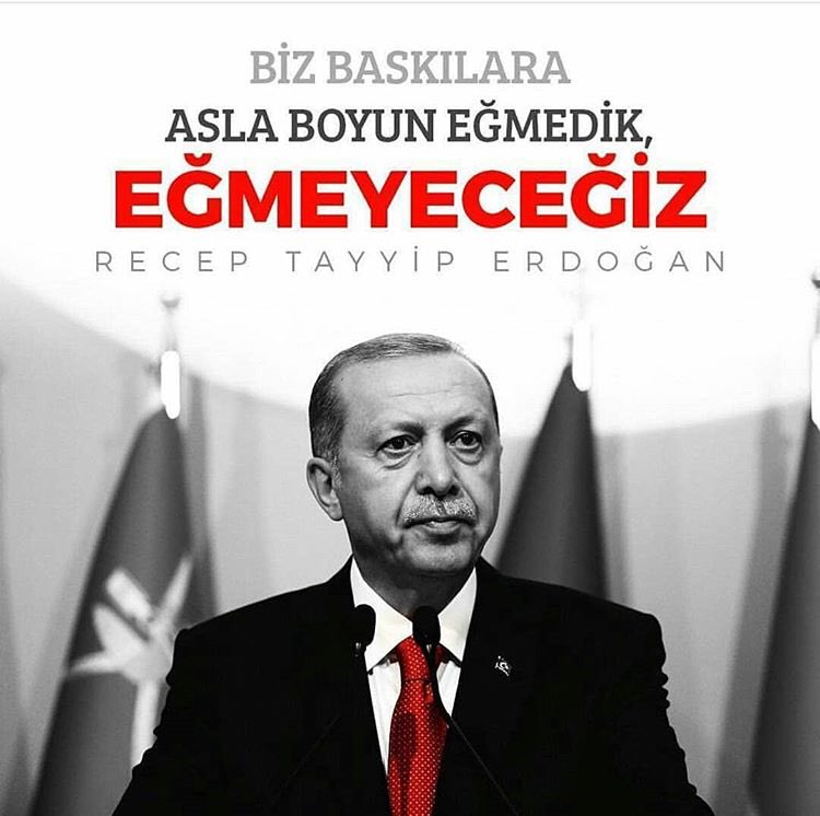 ABD ve onun yöneticileri açıkça ekonomik tehdit savuruyorlar. Artık çok açık bir şekilde savaş halindeyiz. Her birimizin takınacağı tavır şu olmalı: Topunuz gelin... #Kazanacağız