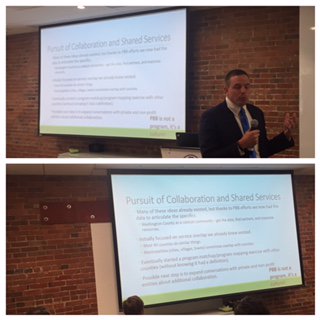 _ResourceX's tweet photo. Priority based budgeting #evolution in @WashCoWisco! @joshomen discussing the spirit of #sharedservices in #WashCo and surrounding counties. "#PBB is not a program, it is a culture!" #PBB18 https://t.co/wBnOl5eCYv https://t.co/gGCYj0SKx3