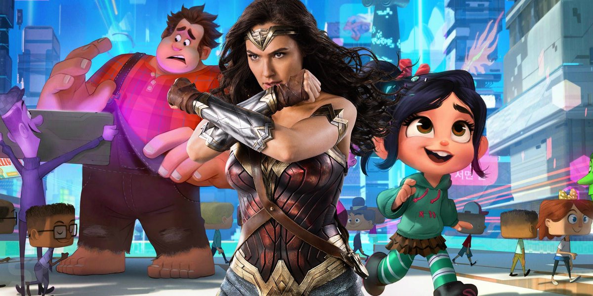 screenrant's tweet photo. Surprise! Wonder Woman's Gal Gadot has a role in #RalphBreaksTheInternet 

See an image of her character https://t.co/Z8UPzJzKEr https://t.co/51VAsmhC5S