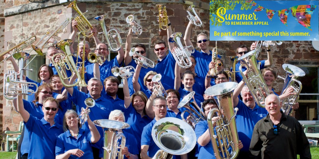 StColumbas's tweet photo. We're excited to announce @EdinburghBrass will be performing at our Summer to Remember event in @StarbankPark on 19 August along with The Gilmerton Singers! Join us for a fun-filled afternoon for the whole family - dedicate your bunting today: https://t.co/wEXRWamK3u https://t.co/ZkJLHQorxJ