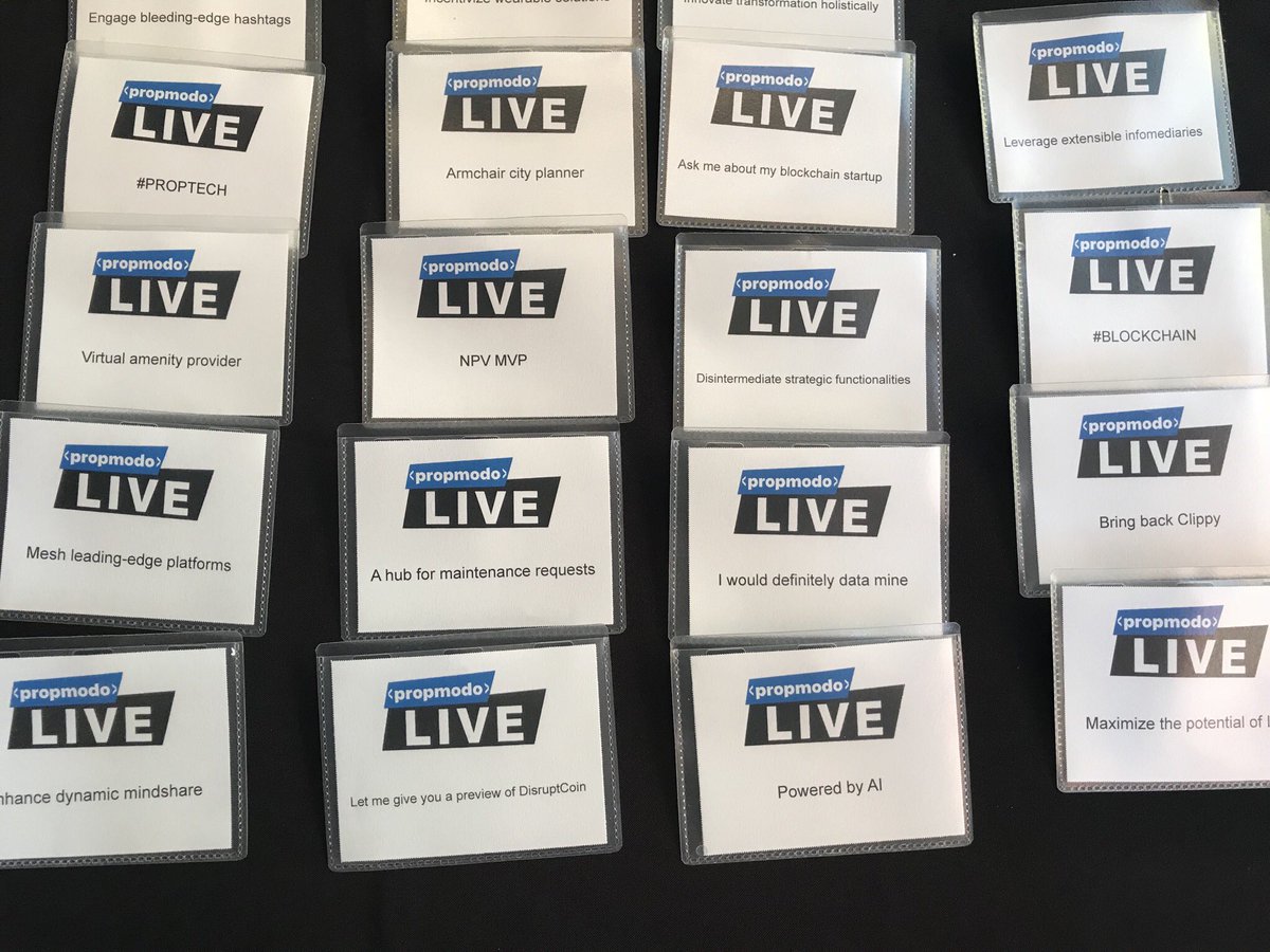 propmodo's tweet photo. #PropmodoLIVE in NYC kicking off in 45 minutes! 666 Broadway #PropTech @knotel https://t.co/k9CQoVKmXJ