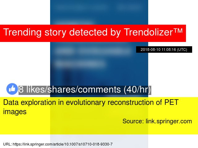 atheistolizer's tweet image. Data exploration in evolutionary reconstruction of PET images #evolutionaryalgorithm... atheism.trendolizer.com/2018/08/data-e…